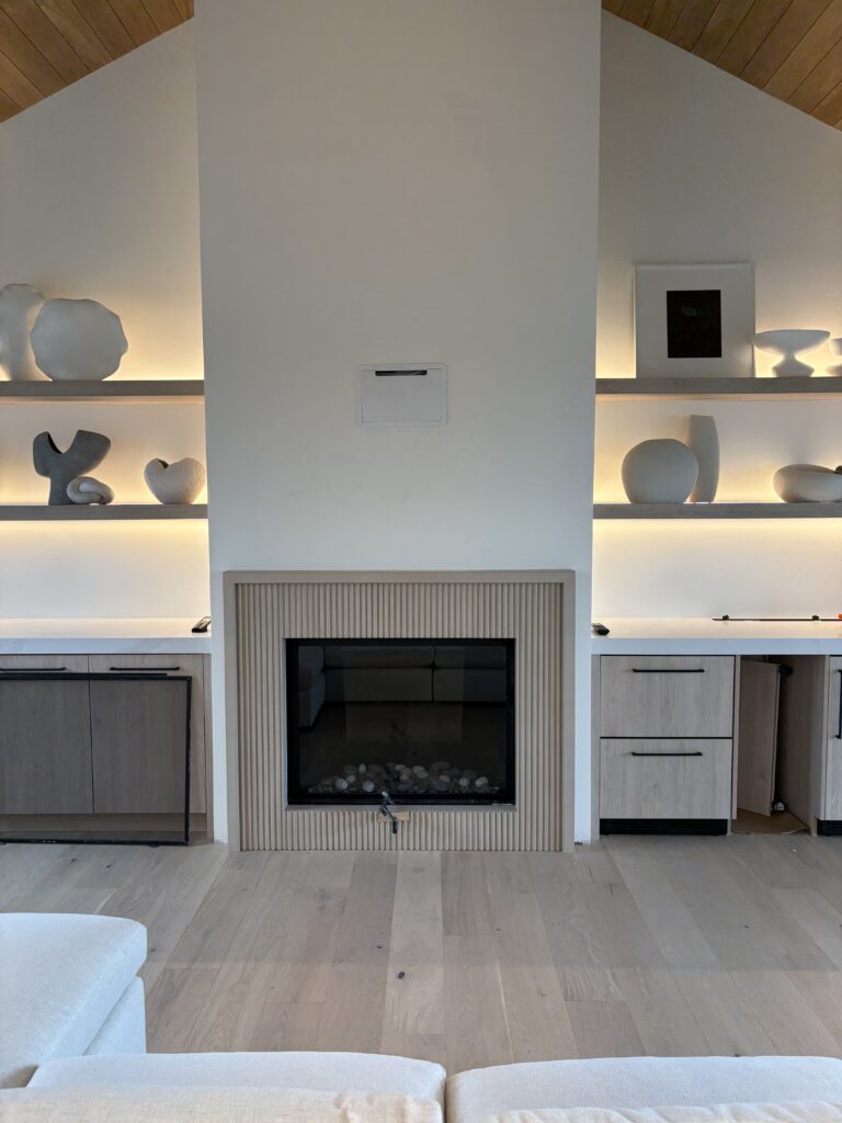 Concrete Fireplace Surrounds